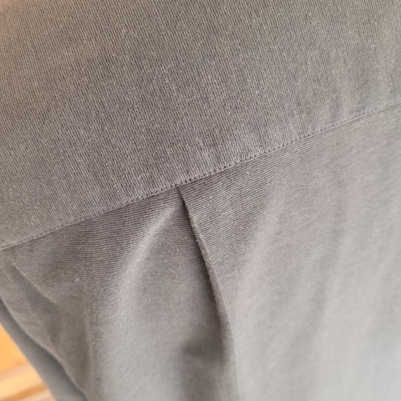 Muted Dark Olive Green Button Down Shirt By Geoffrey Beene. Size 16 1/2" - Picture 7 of 10